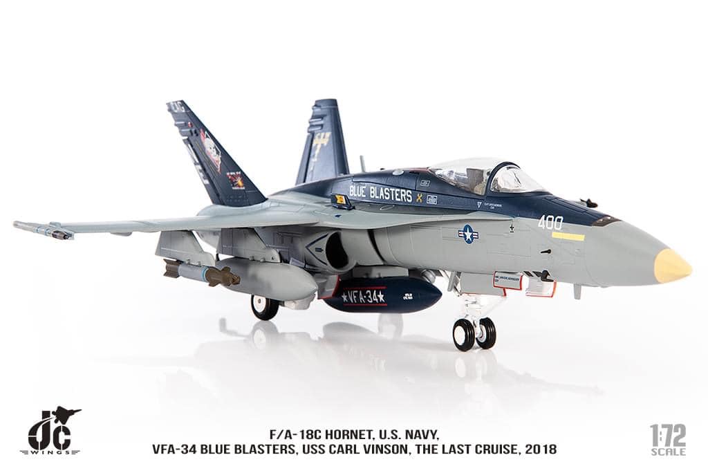 JCW-72-F18-018美國海軍F/A-18C第VFA-34中隊模型