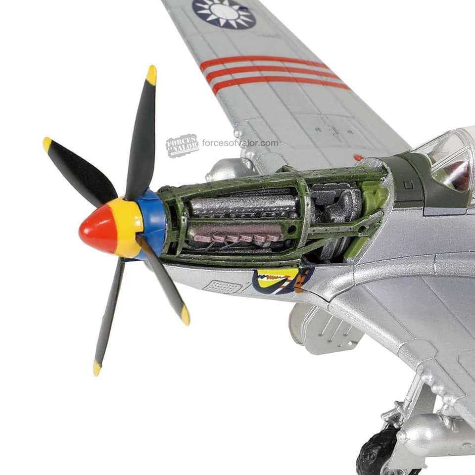 812013C空軍第四大隊P-51D第21中隊1/72模型成品