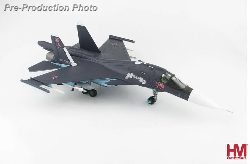 HA6302b 俄羅斯Su-34後衛Red 26敘利亞2015模型