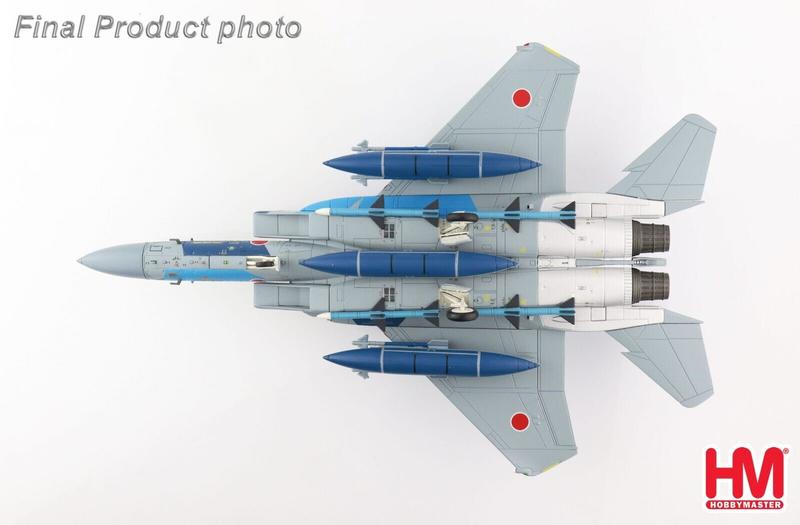 HA4528日本航空自衛隊飛行教導隊AGGRESSOR假想敵F-15DJ模型