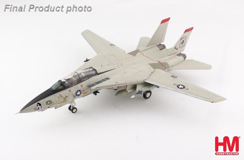 HA5230美軍VF-41 F-14A黑色王牌合金模型