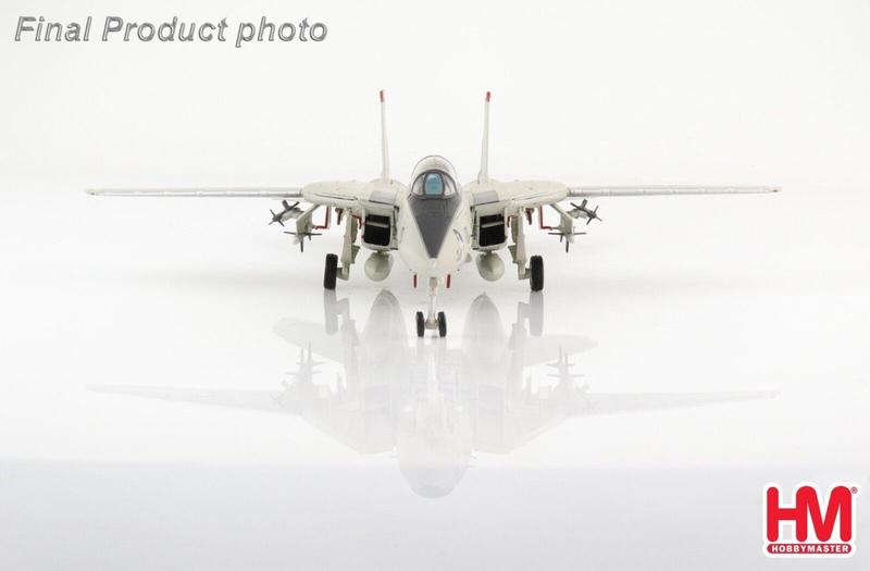 HA5230美軍VF-41 F-14A黑色王牌合金模型