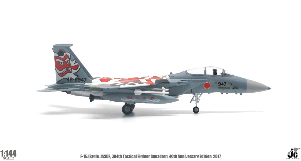 JCW-144-F15-002 日本F-15J JASDF琉球天狗304th SQ創隊40周年紀念彩繪