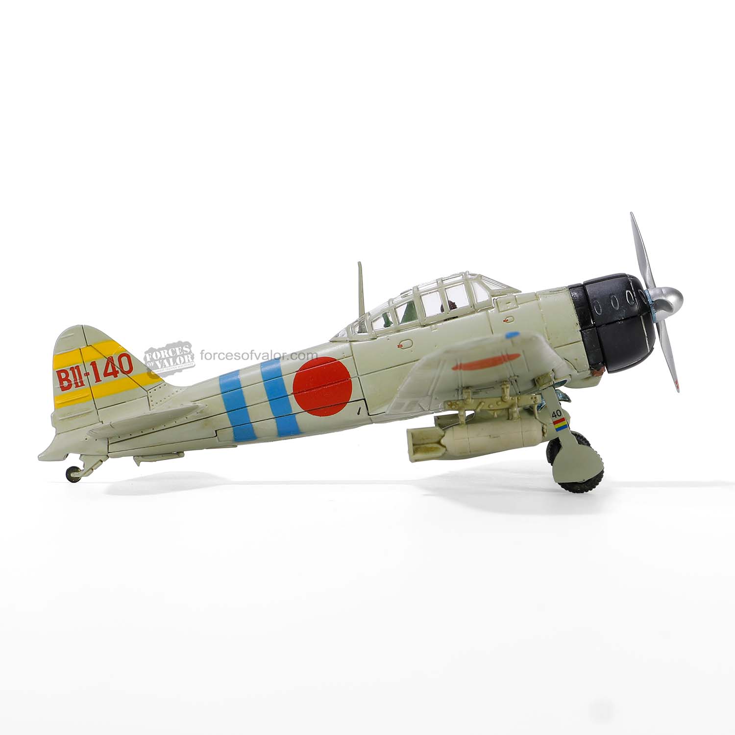 812030B日本零戰A6M Zero B11-140模型1/72成品