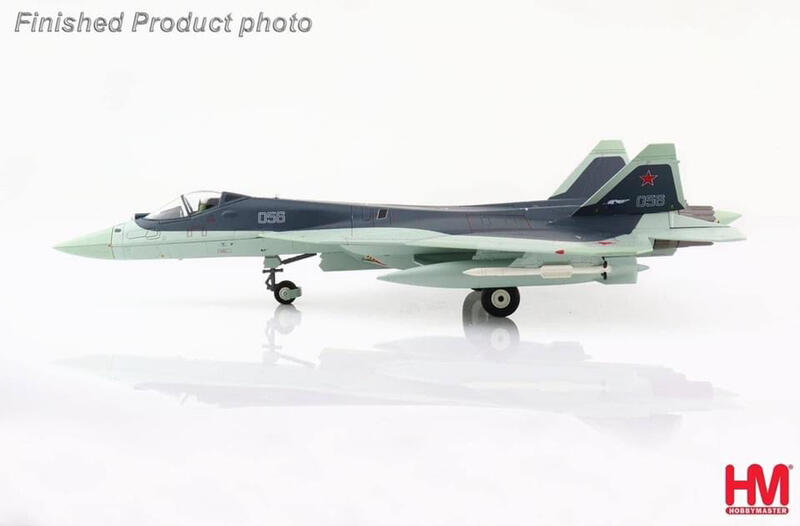 HA6802俄羅斯 Su-57(T-50-6-2) Су-57 戰鬥機模型