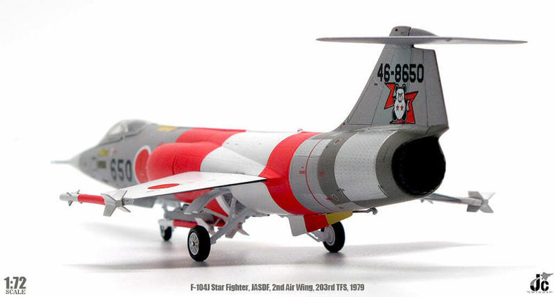 JCW-72-F104-002 JASDF日本航空自衛隊203SQ F-104J模型