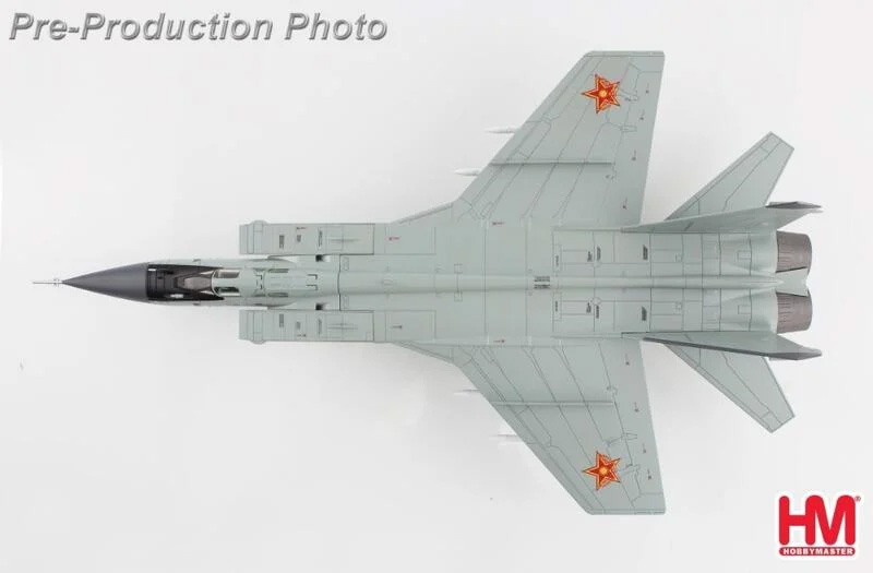 HA9704 MiG-31B Foxhound Red 08 Kazakhstan 成品模型