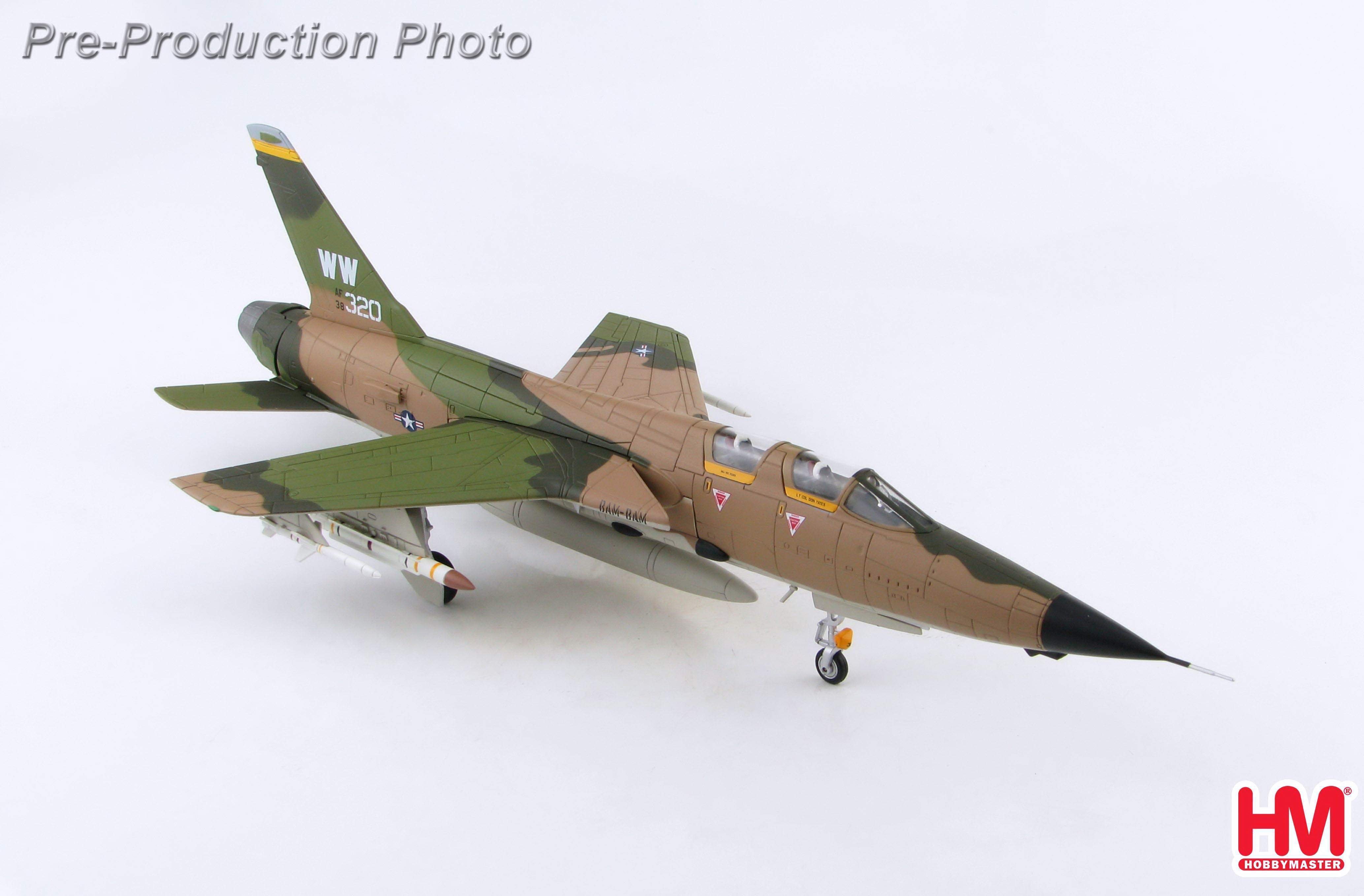 HA2550美軍F-105F/G雷長Thunderchief 合金完成模型