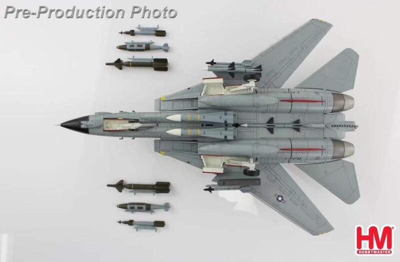 HA5253 F-14D雄貓人VF-31 The Last Tomcat Cruise模型