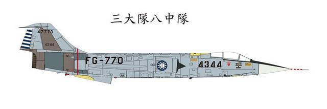 K48077空軍 ROCAF F-104G星式戰鬥機單座1/48模型