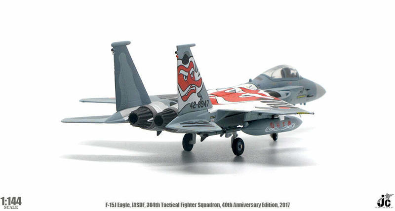 JCW-144-F15-002 日本F-15J JASDF琉球天狗304th SQ創隊40周年紀念彩繪