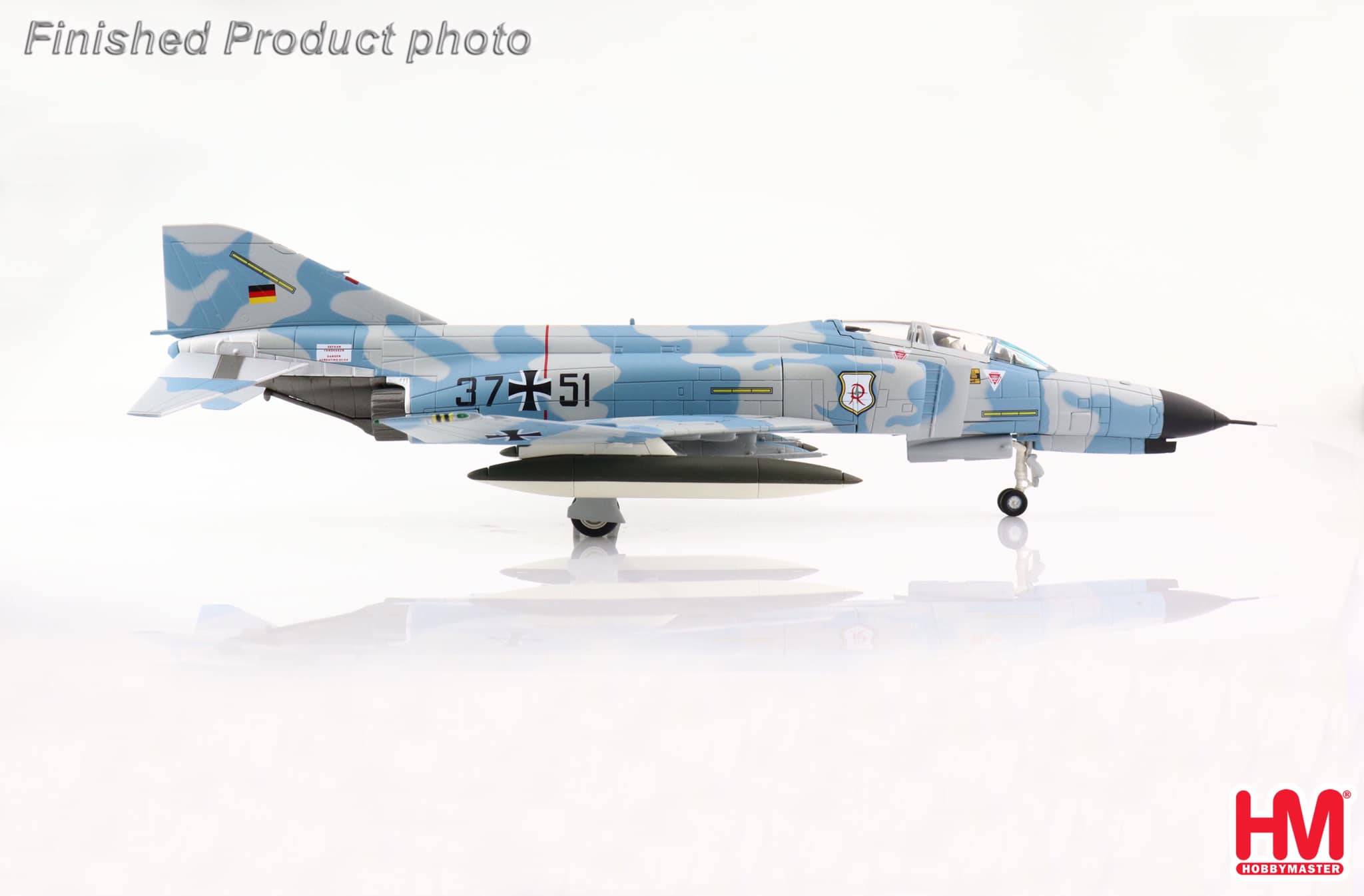 HA19030德國F-4F 37+51 Richthofen Luftwaffe合金模型1/72成品