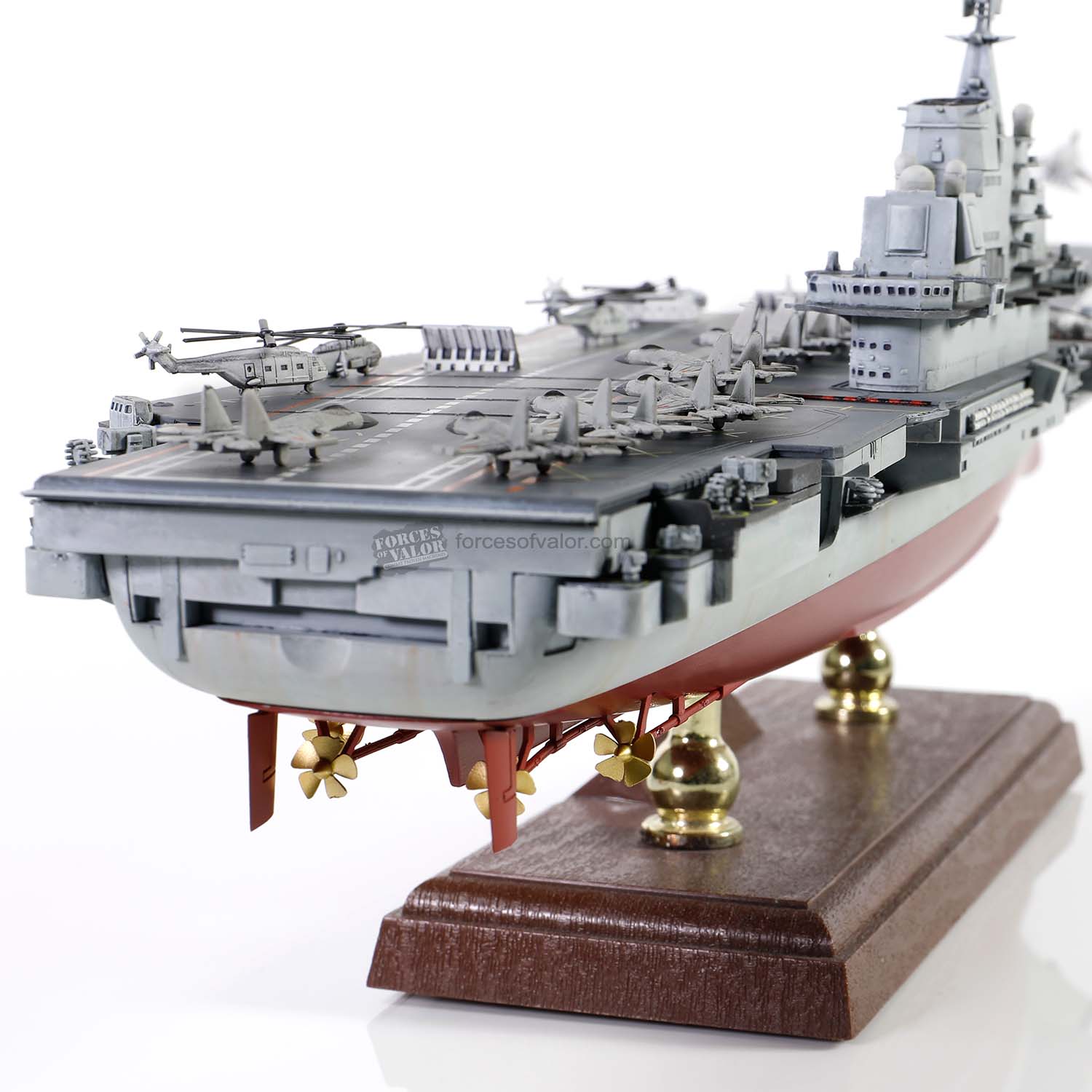 861010B遼寧艦CV-16中國夢‧強軍夢1/700模型成品