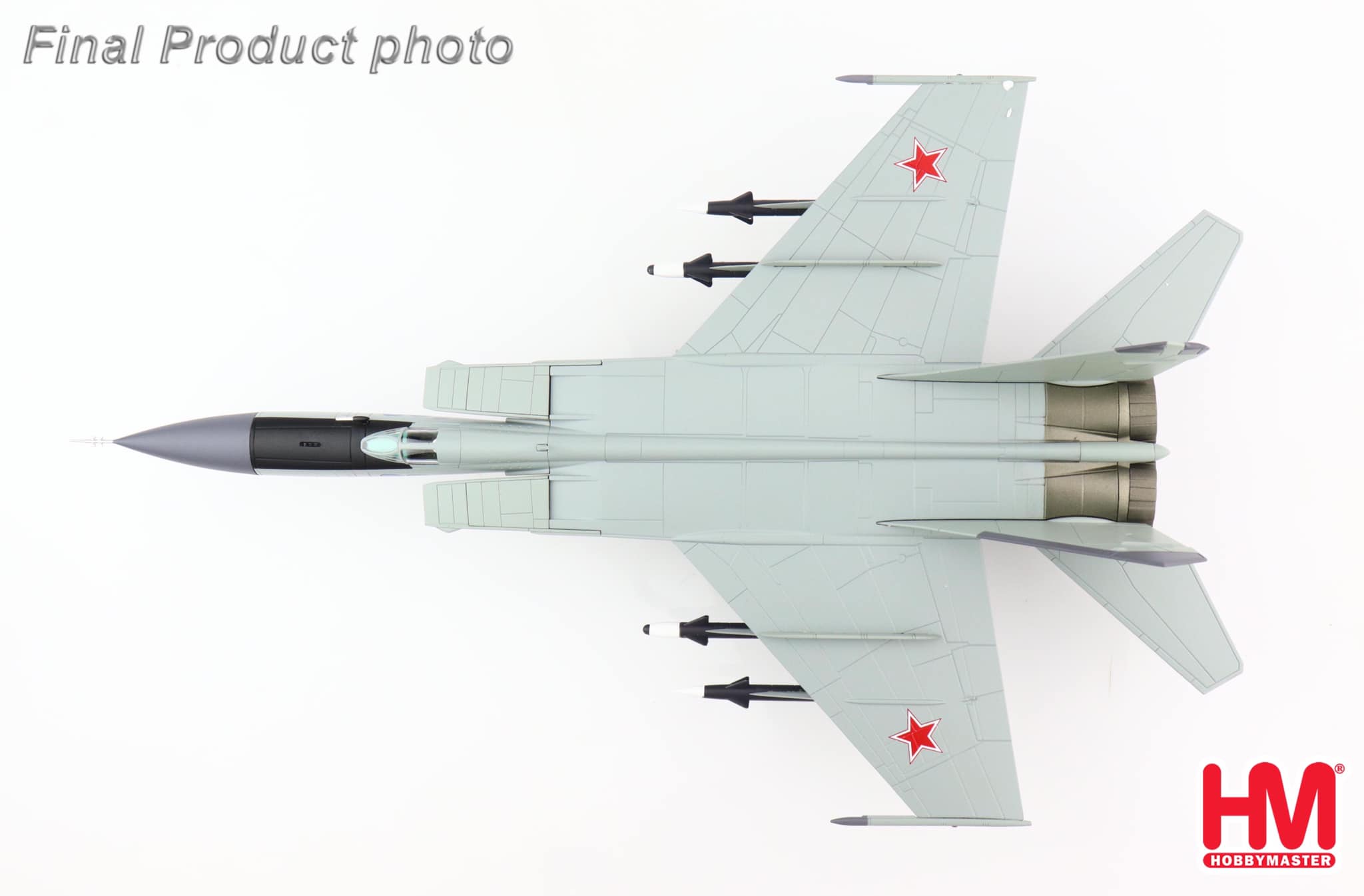 HA5610俄羅斯MiG-25PDS狐蝠Foxbat BLUE 20戰鬥機