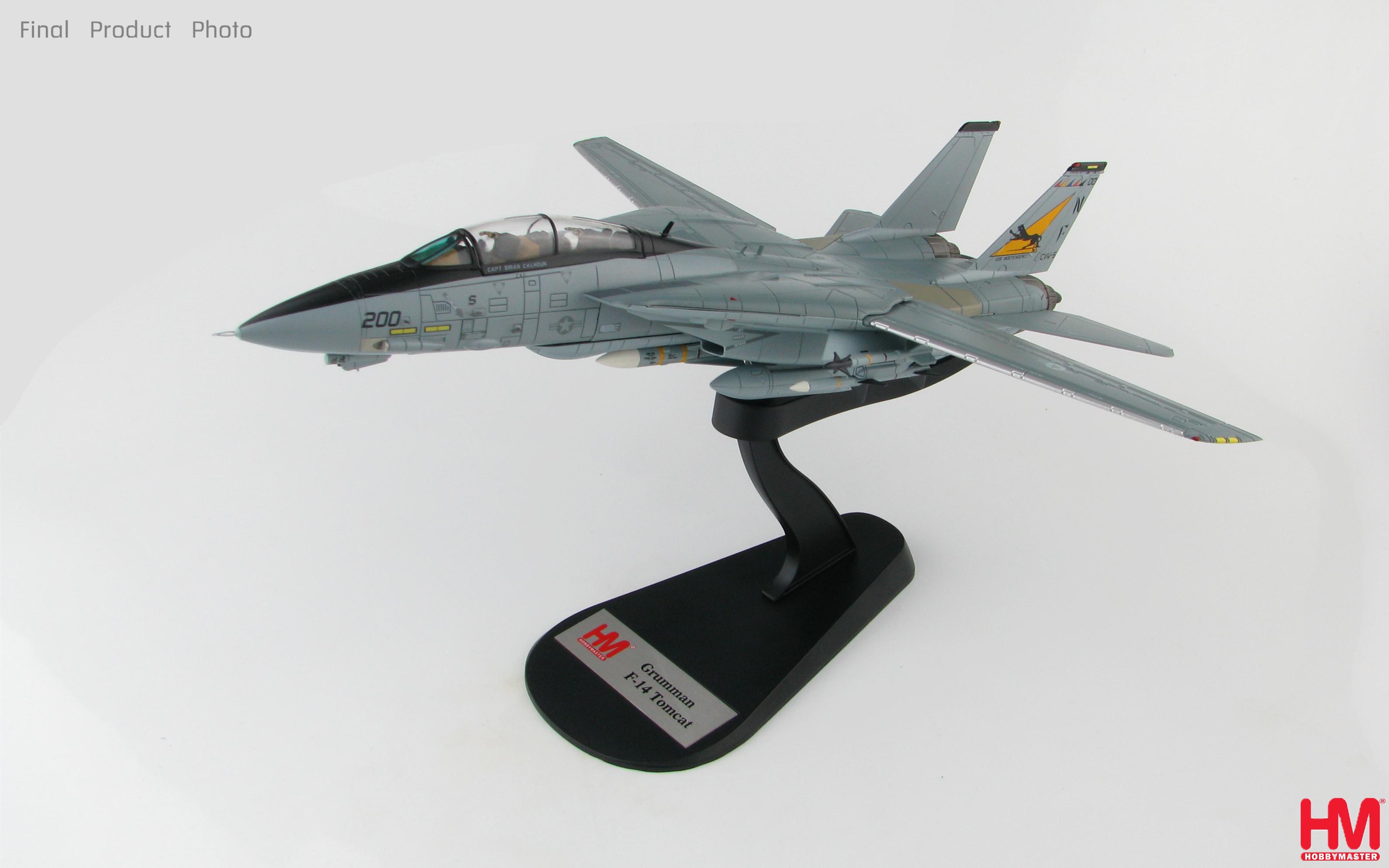 HA5225美軍VF-21 Freelancers自由槍騎兵F-14A CAG模型