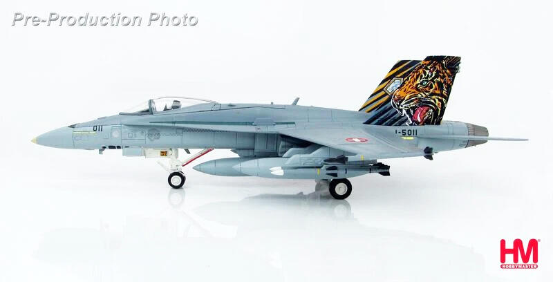 HA3536 瑞士空軍 F/A-18C大黃蜂戰機北約2016老虎會特別塗裝模型