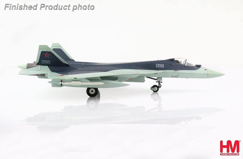 HA6802俄羅斯 Su-57(T-50-6-2) Су-57 戰鬥機模型