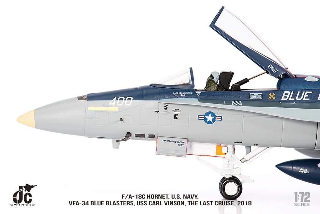 JCW-72-F18-018美國海軍F/A-18C第VFA-34中隊模型