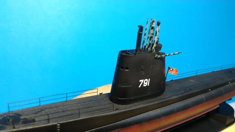 SE73513海軍SS791海獅潛艦1/350模型