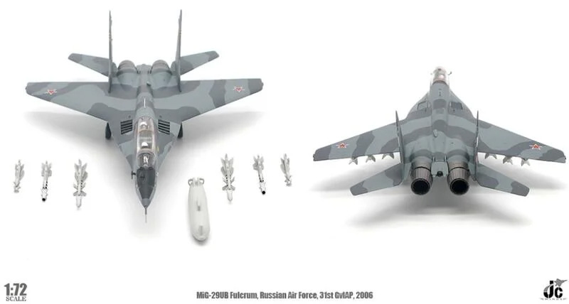 JCW-72-MG29-009 俄羅斯MiG-29UB Russia 31 GVIAP模型