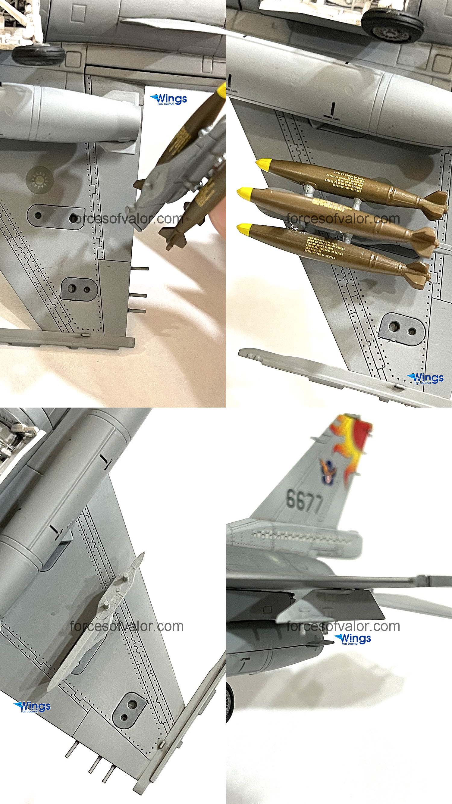 813005A空軍花蓮F-16A馬拉道彩色太陽神#6677戰鬥機(彩模型1/72成品