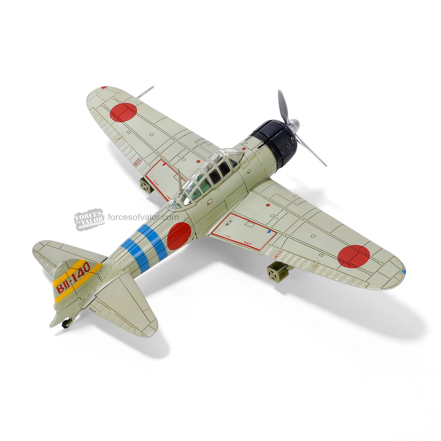 812030B日本零戰A6M Zero B11-140模型1/72成品