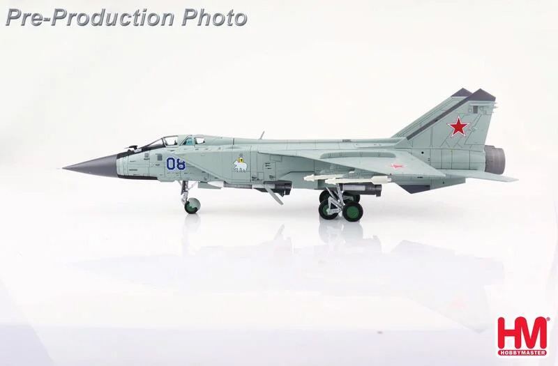 HA9702俄羅斯 MiG-31B Foxhound Blue 08模型