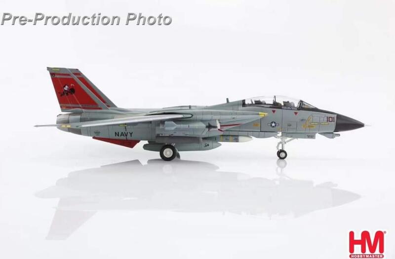 HA5253 F-14D雄貓人VF-31 The Last Tomcat Cruise模型