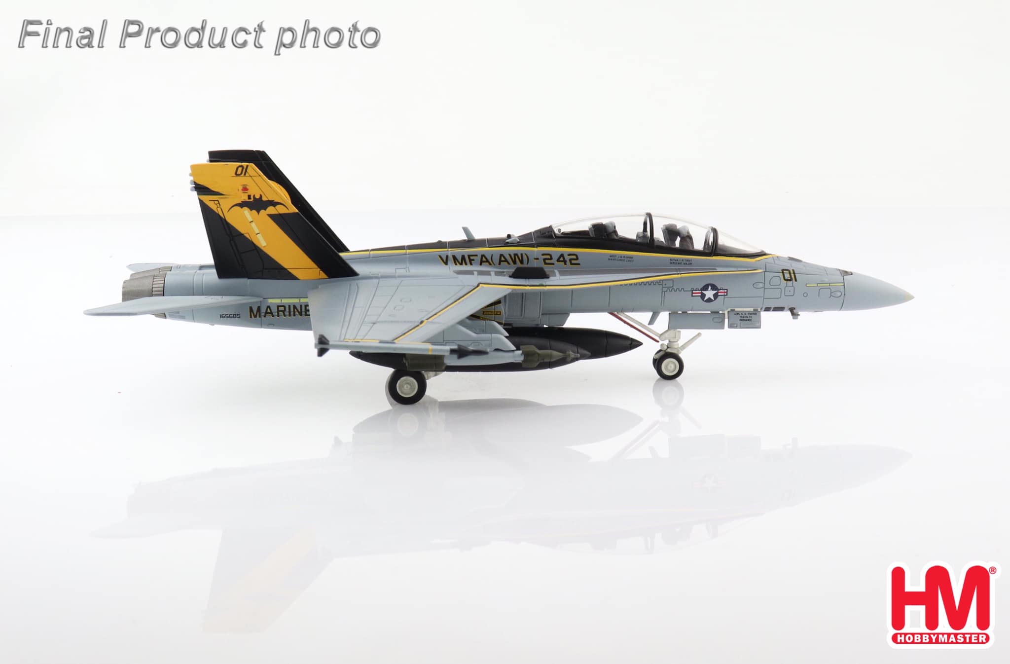 HA3560 美國海軍陸戰隊F/A-18D VMFA (AW)-242戰機合金模型