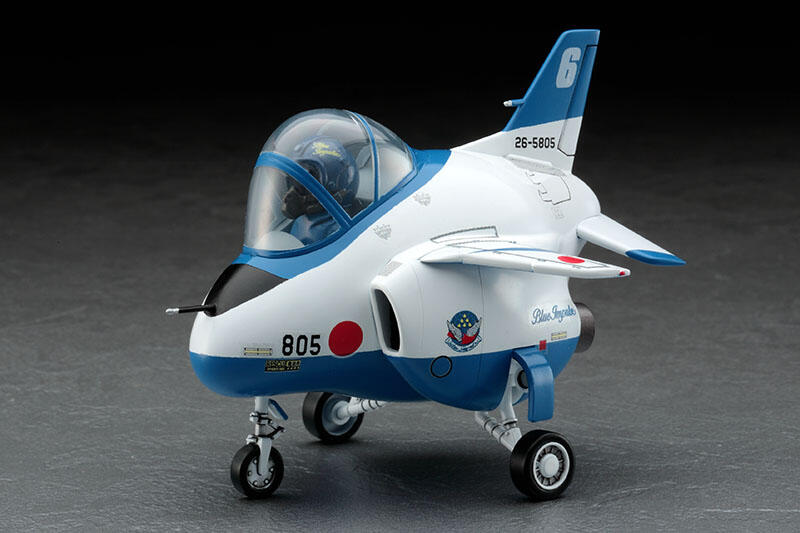 TH-13日本T-4藍色脈衝BLUE IMPULSE蛋機Q模型