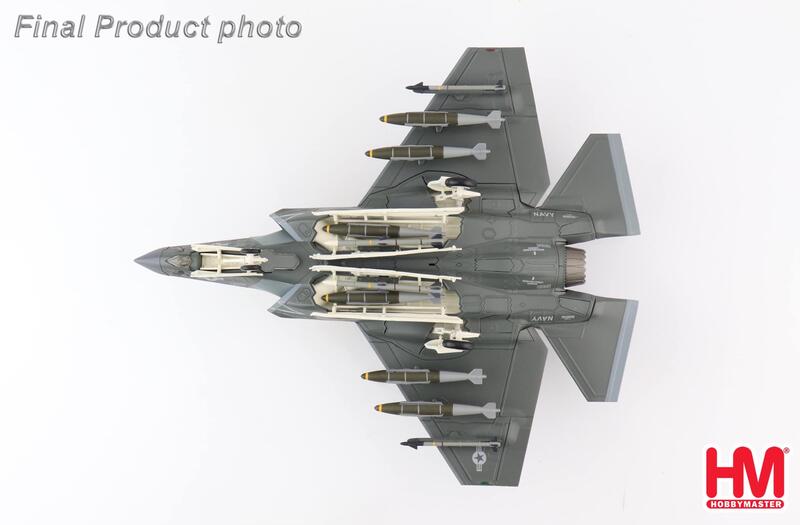 HA6207 美國海軍F-35C閃電2式戰機VX-9模型