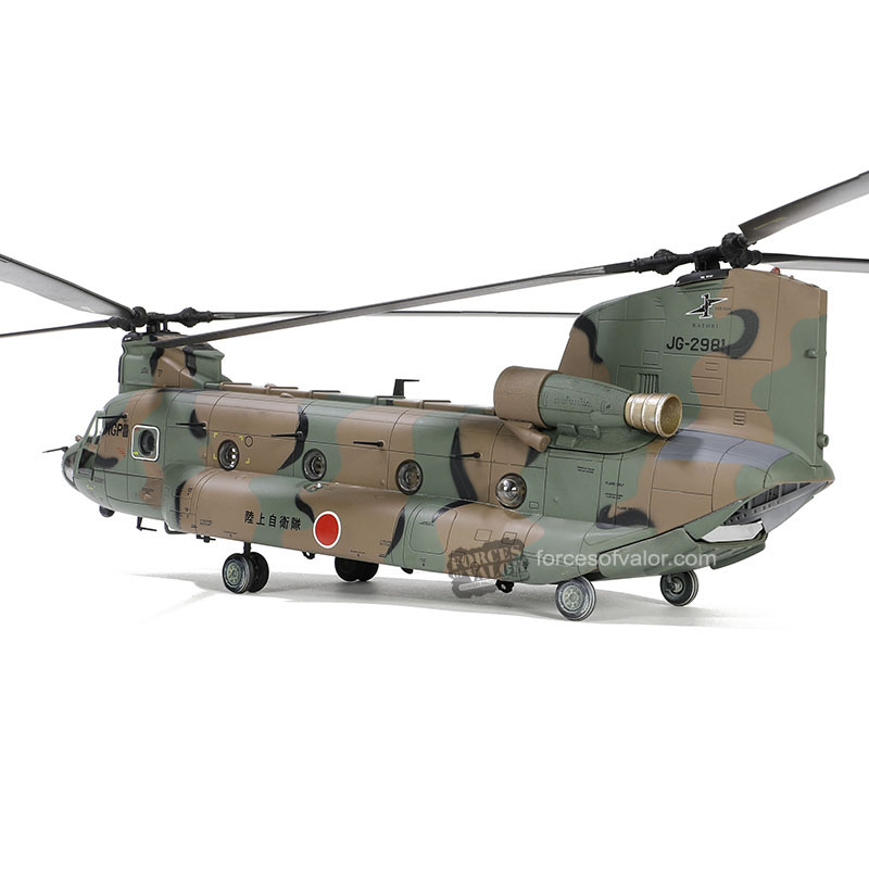 821005F日本陸上自衛隊JGSDF第1飛行隊CH-47JA#2981模型1/72成品