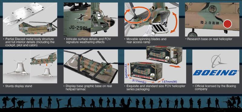 821005F日本陸上自衛隊JGSDF第1飛行隊CH-47JA#2981模型1/72成品
