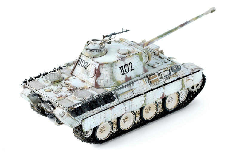 MENG TS-046德國中型坦克Sd.Kfz.171黑豹A早期型1/35模型