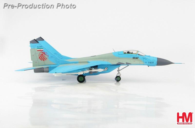 HA6504伊朗空軍米格MiG-29A戰鬥機第6中隊模型