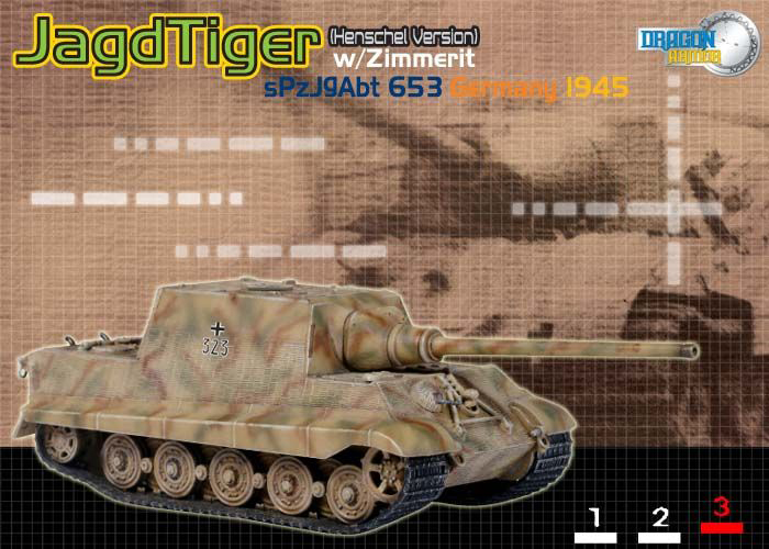 DA60109德國Jagdtiger Henschel Production