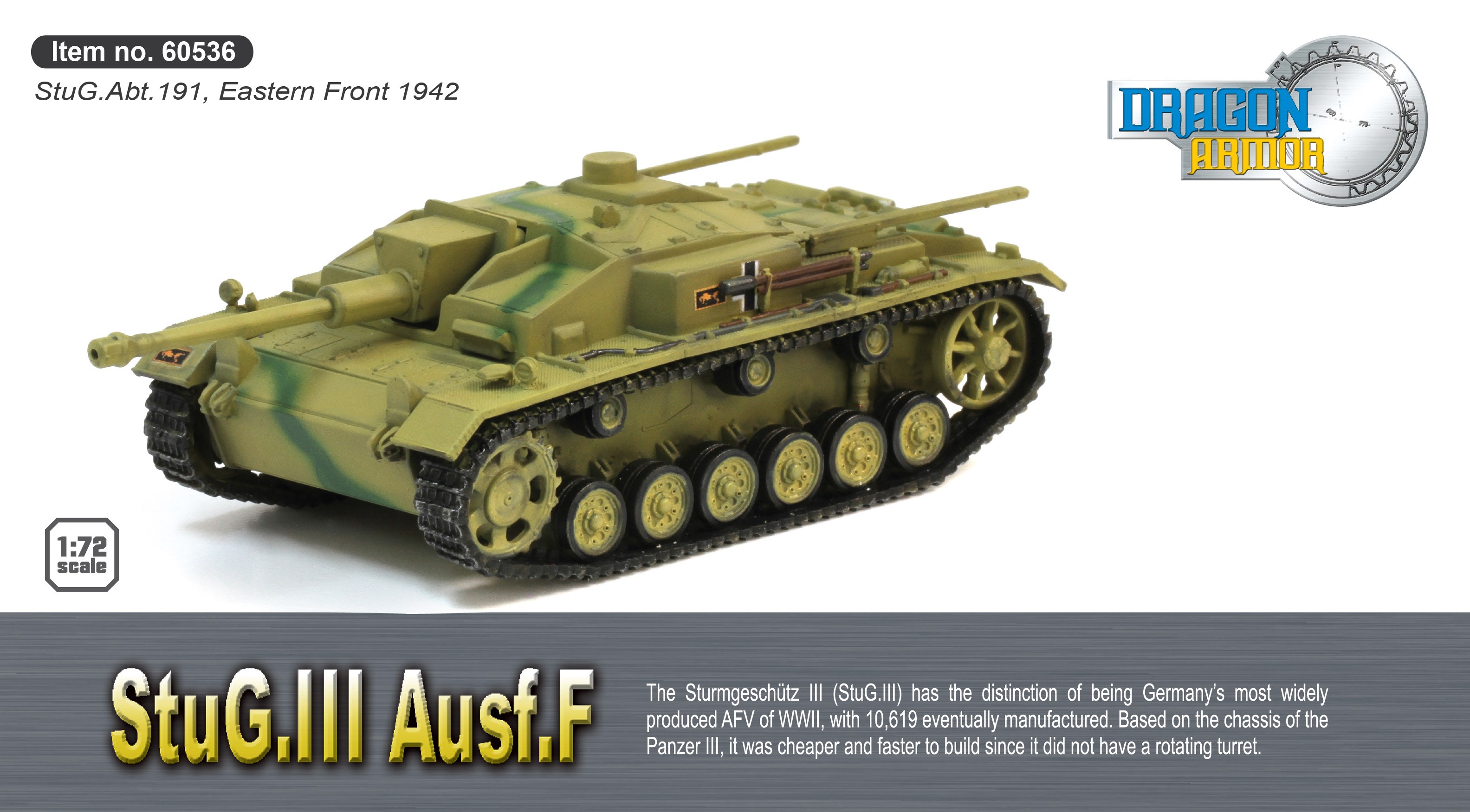 DA60536德國StuG.III Ausf.F StuG.Abt.191, Eastern Front 1942