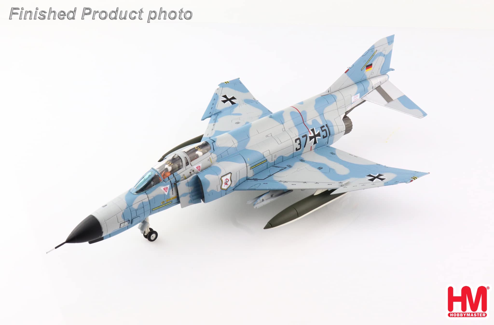 HA19030德國F-4F 37+51 Richthofen Luftwaffe合金模型1/72成品