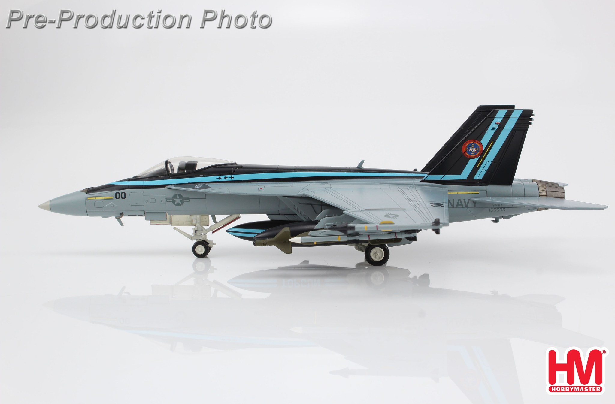 HA5129捍衛戰士TOP GUN單座F/A-18E戰鬥機模型