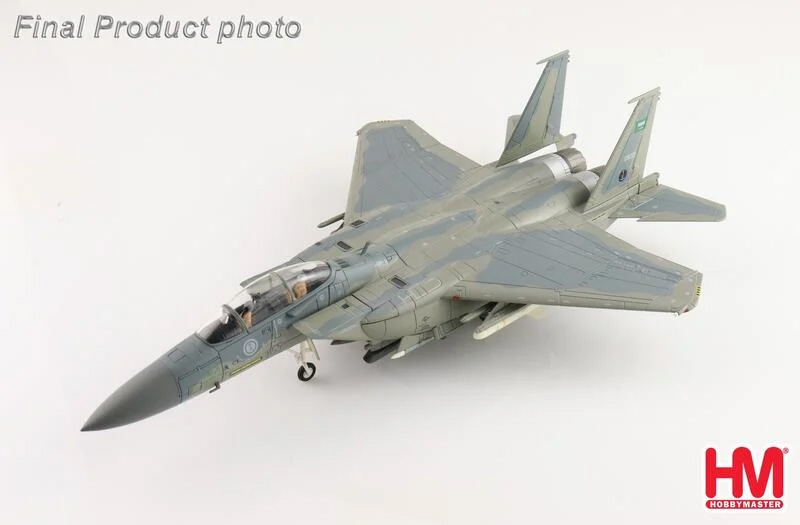 HA4567沙烏地阿拉伯F-15SA先進鷹AGM-84魚叉飛彈 模型