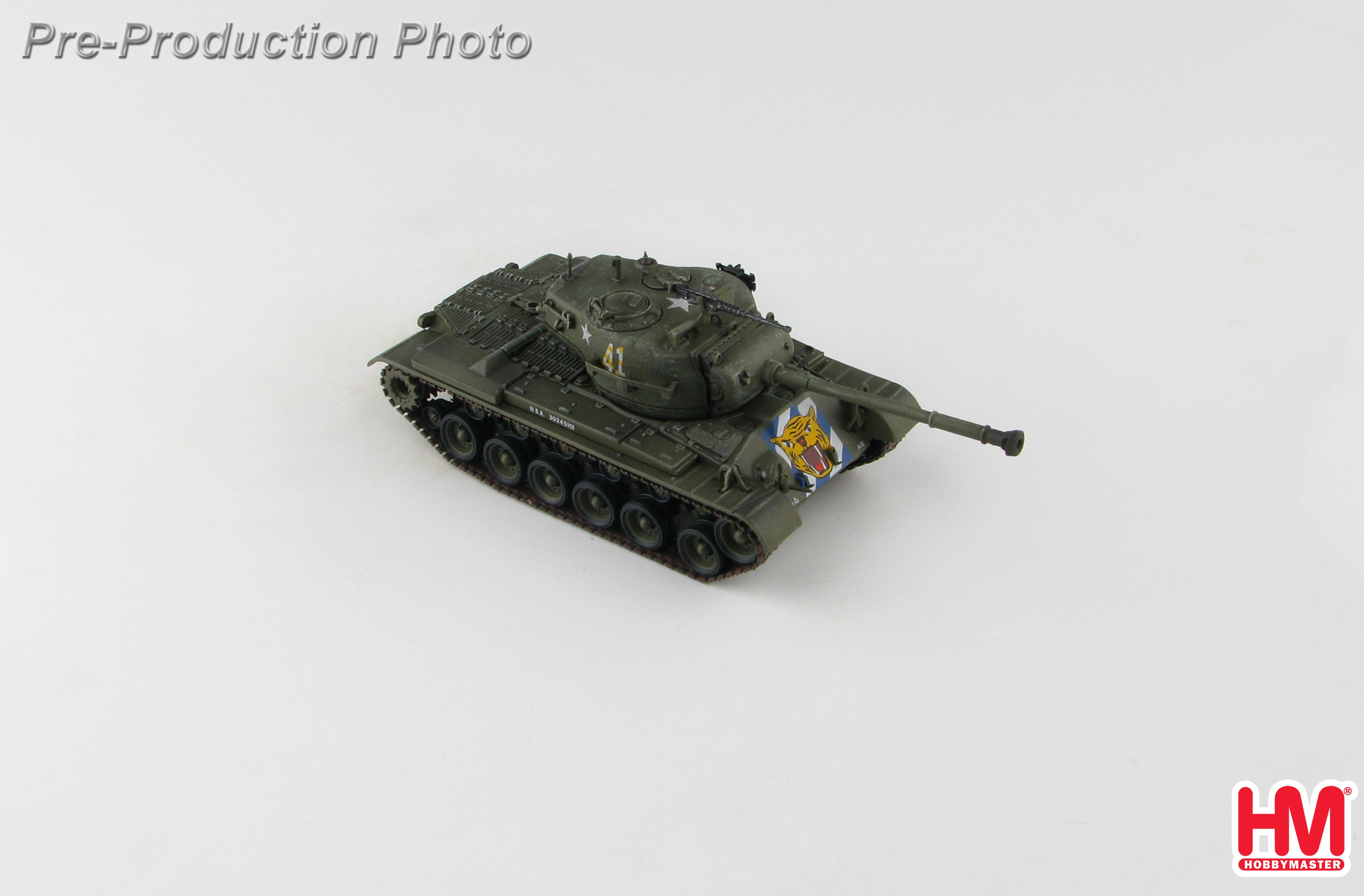 HG3705 美軍巴頓中型戰車M46 Patton Medium Tank 虎頭模型