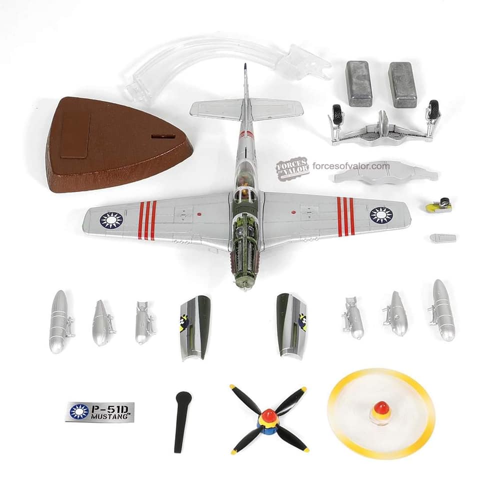 812013C空軍第四大隊P-51D第21中隊1/72模型成品