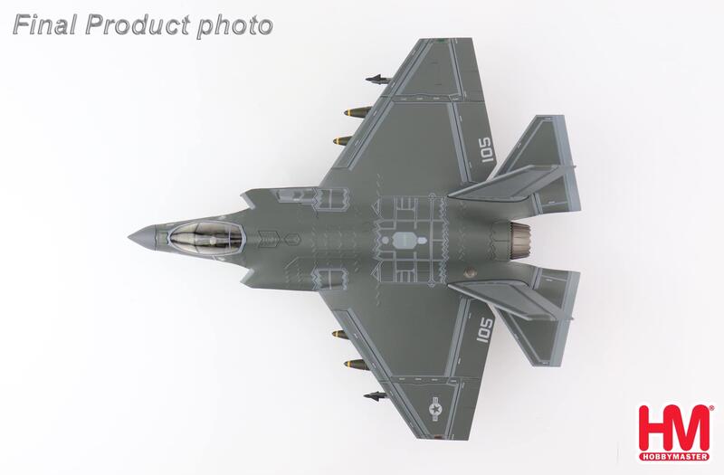 HA6207 美國海軍F-35C閃電2式戰機VX-9模型