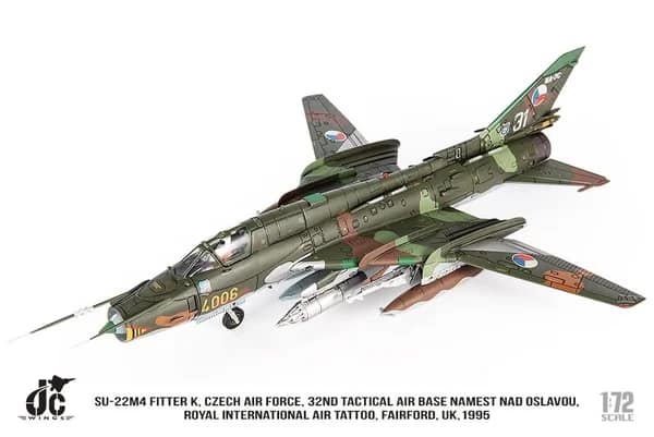 JCW-72-SU20-005 SU-22M4 FITTERK捷克空軍模型