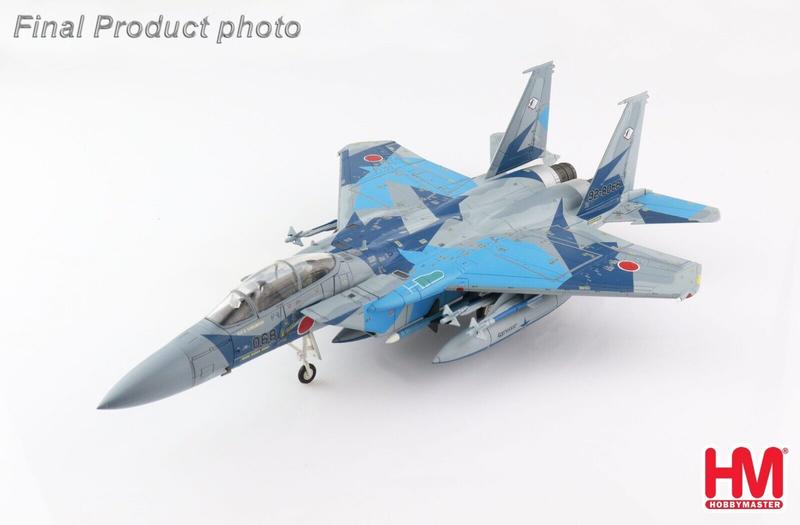 HA4528日本航空自衛隊飛行教導隊AGGRESSOR假想敵F-15DJ模型