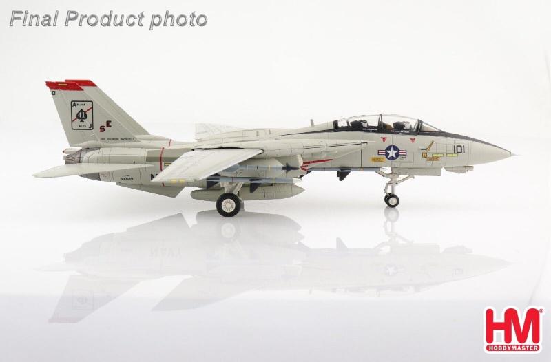 HA5230美軍VF-41 F-14A黑色王牌合金模型