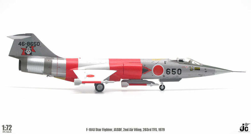 JCW-72-F104-002 JASDF日本航空自衛隊203SQ F-104J模型