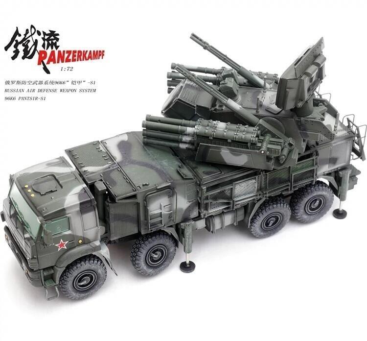 俄羅斯鎧甲PANTSIR S1防空系統(叢林迷彩)12216PA