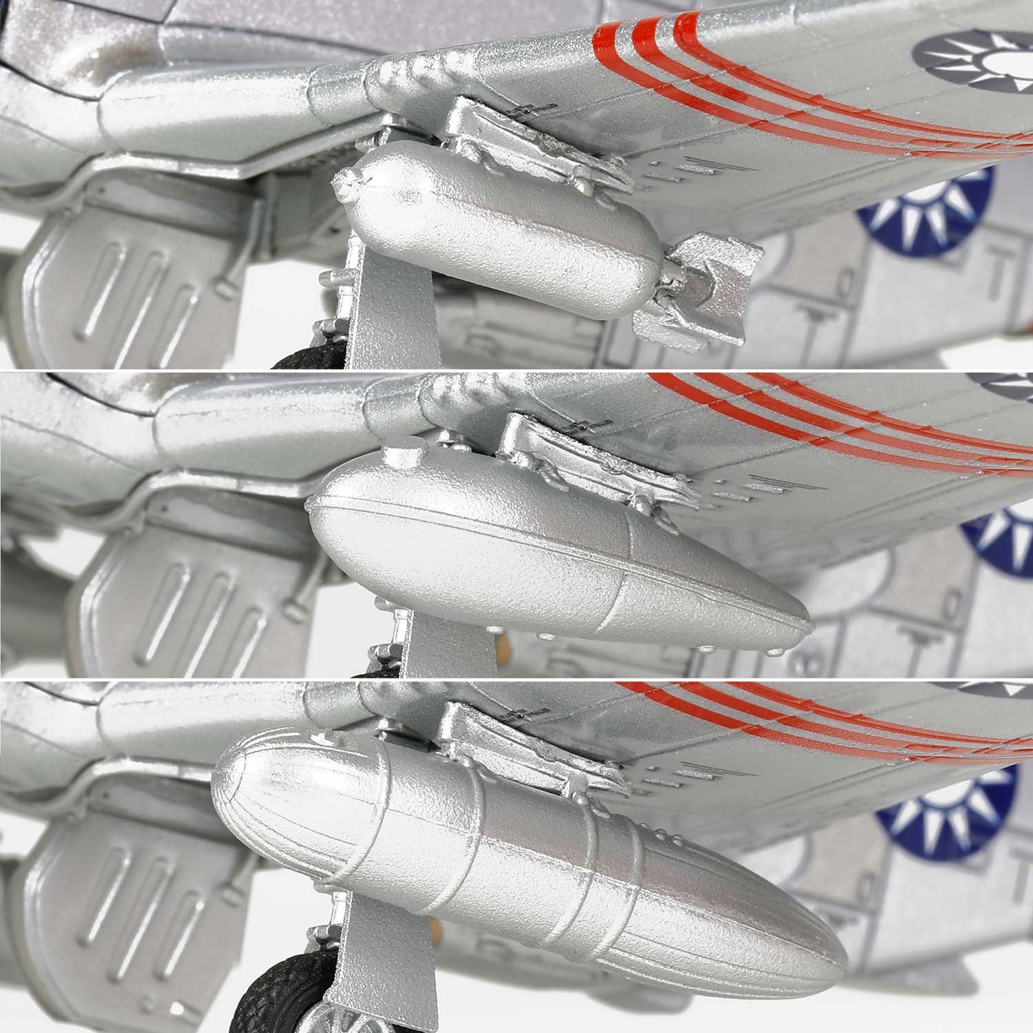 812013D空軍第四大隊大隊長徐華江P-51D天馬號座機1/72模型成品