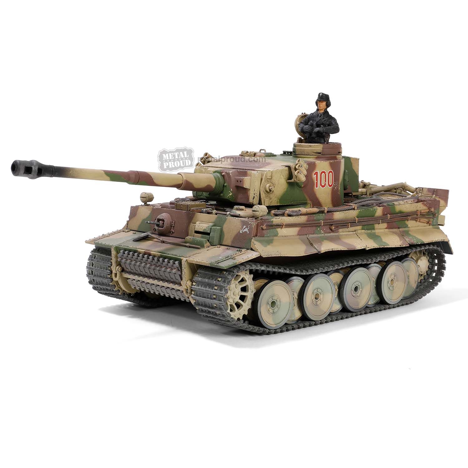 912043C德國虎式Tiger Tank坦克早期型模型1/32成品